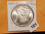 1885-O Morgan Dollar in MS-63+