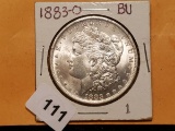 1883-O Morgan Dollar in MS-63