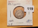 Better Date Philippines 1881 10 centavos