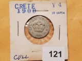 Crete 1900 10 lepta