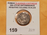 Roman Claudius II Gothicus 268 - 270