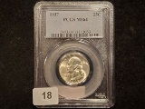 Nice! PCGS 1937 Washington Quarter in MS-64