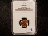 NGC 1925 Wheat Cent in MS-65 RB