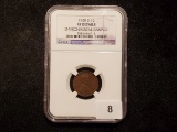 NGC 1920-D Wheat cent in Extra Fine details