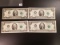 Four beautiful, crisp, uncirculated $2 Star Replacement Notes