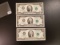 Three Consecutive Uncirculated $2 Star Replacement Notes