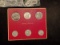 6 piece coin set from the Vatican from 1-100 lires
