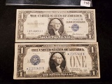 Two Old Star Silver Certificate Replacement Notes