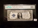 NICE! PMG-graded $1 1928-A Silver Certificate