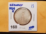 Germany 1934 5 mark