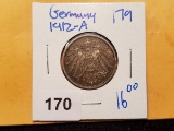 1912-A Germany 1 mark