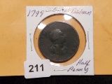 Another 1799 Great Britain half Penny