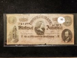 Series of 1864 one hundred dollar Confederate note