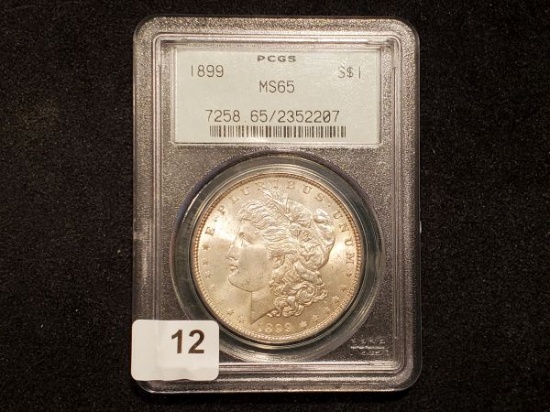 **HIGHLIGHT** PCGS OLD GREEN HOLDER 1899 MORGAN DOLLAR IN MS-65!