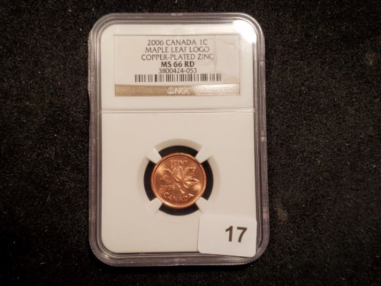 NGC 2006 Canada Cent MS-66 RED