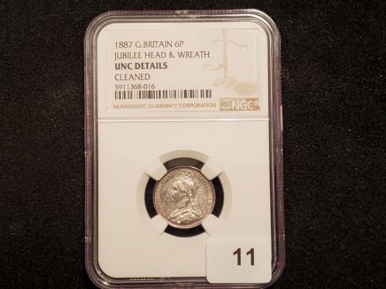 NGC 1887 Great Britain 6 pence