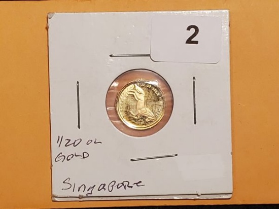 Gold! 2014 Republic of Singapore 1/20