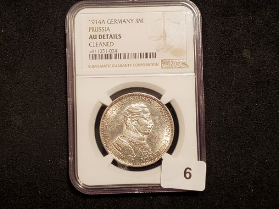 NGC 1914-A Germany Prussia 3 Marks