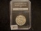 1957-D Slabbed Franklin Half Dollar in MS-63