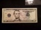 Crisp Uncirculated $5 Star Replacement Note