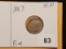 1867 Three Cent Nickel in Fine