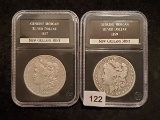 1899-O and 1897-O Morgan Dollars