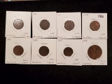 Eight nice Austria and Swedish coins