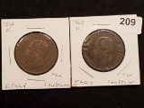 Two better Date Italy 10 centesimi
