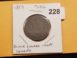 1857 Prince Edward Island Pre-Confederation Token