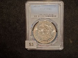 PCGS 1887-O Morgan Dollar in MS-62