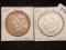 1897 and 1900-O Morgan Dollars