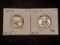 Two Choice Brilliant Uncirculated Washington Quarters