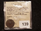 COIN FROM THE MIDDLE AGES SWEDISH OCCUPIED POLAND