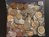 Two Pounds of world coins