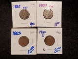 Three Indians and a Wheat cent walk into a coin shop…..