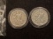 Two Better Walking Liberty Half Dollars