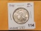 1945 Walking Liberty Half Dollar in About Uncirculated ++