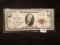 Nice, nearly uncirculated 1929 Ten Dollar National Currency