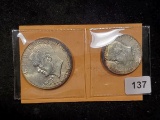 Two Nicely Toned silver coins