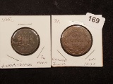 Two nice India and quasi-India coins