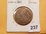 Louis XVI Jeton