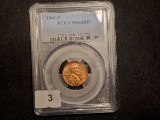 PCGS 1941-S Wheat Cent in MS-64 RED