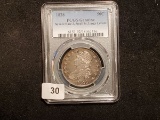 PCGS 1828 Capped Bust Half Dollar in Very Fine 35