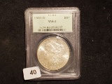 PCGS 1901-O Morgan Dollar in MS-63