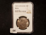 NGC 1964 Luxembourg 100 F in Mint State 66