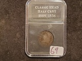 1809 Classic Head Half Cent in Good condition