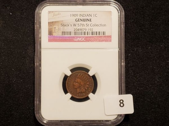 Another Pedigree! NGC 1909 Indian Cent