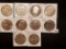 Ten Eisenhower Dollars