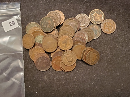Bag of 50 Indian Cents