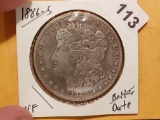 Better date 1886-S Morgan Dollar Very Fine